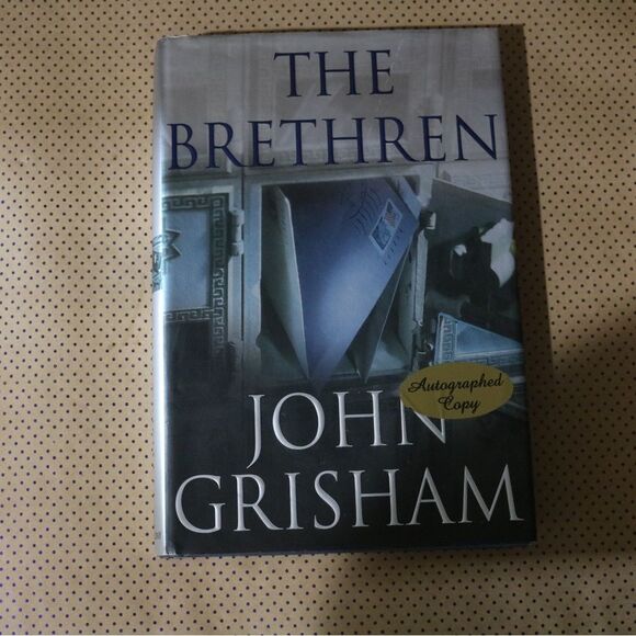 Other - SIGNED John Grisham The Brethren Book